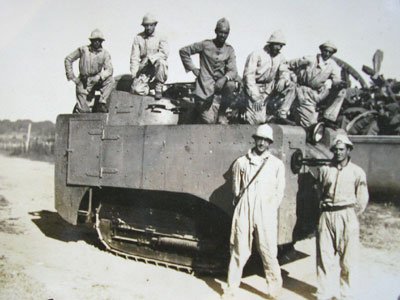 Carro de assalto na Revolução de 1932